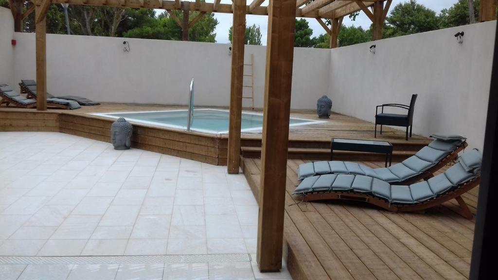 Mobil Home De Patricia Et Franck Narbonne-Plage Εξωτερικό φωτογραφία